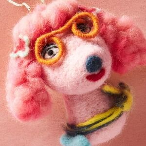 Anthropolgie Priscillia The Poodle Ornament